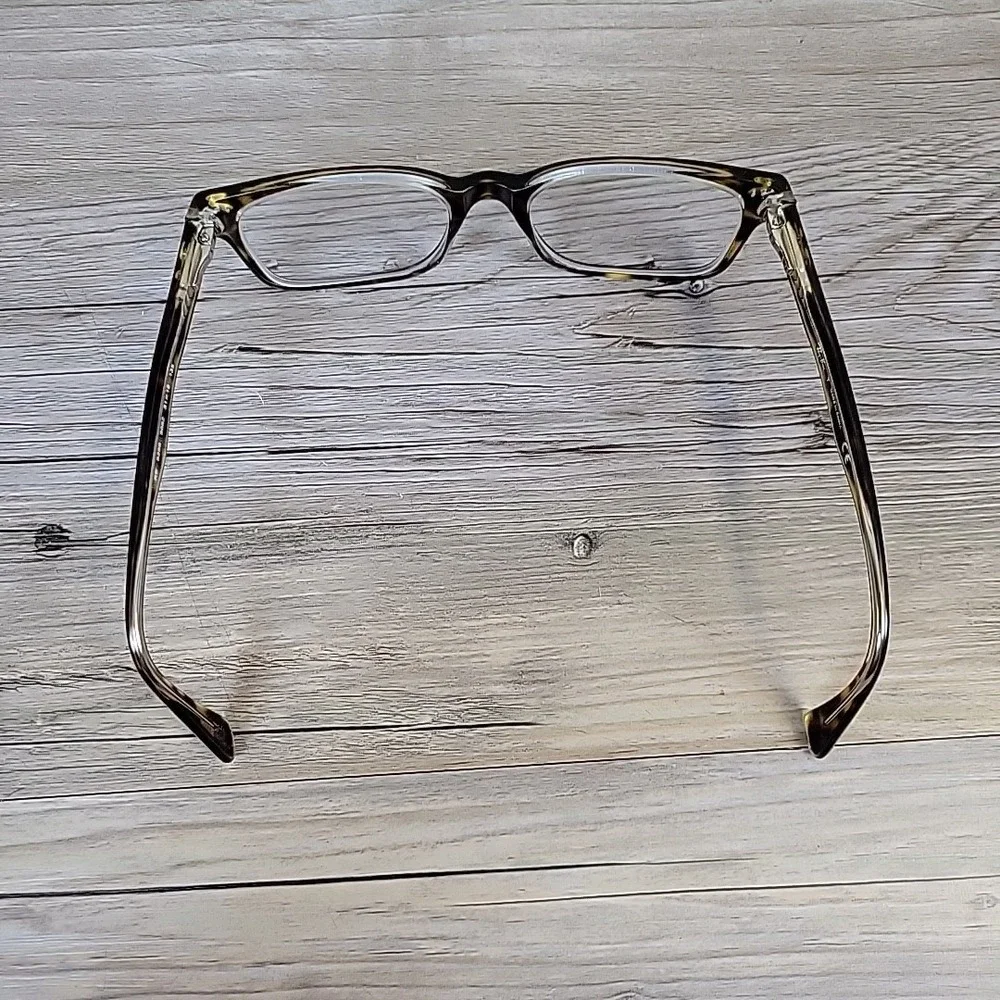 Ray-Ban Eyeglasses RB 5286 5082 Polished Havana on Clear Square Frames 51-18 135